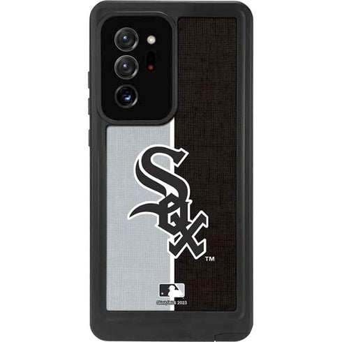 MLB Chicago White Sox Split Galaxy Note20 Ultra 5G Waterproof Case
