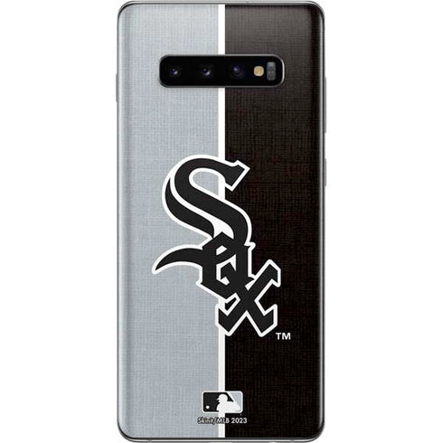 MLB Chicago White Sox Split Galaxy S10 Plus Skin
