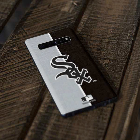 MLB Chicago White Sox Split Galaxy S10 Plus Skin