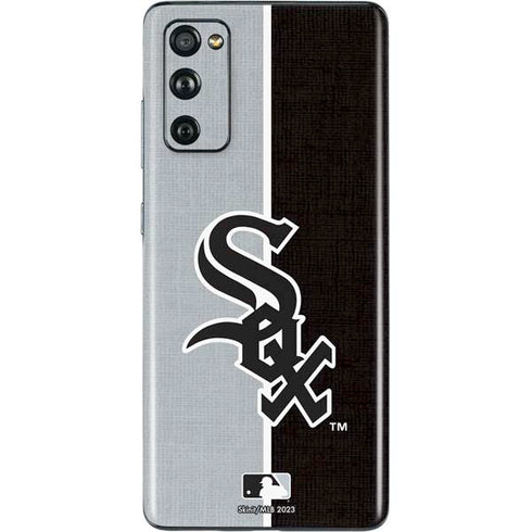 MLB Chicago White Sox Split Galaxy S20 Fan Edition Skin