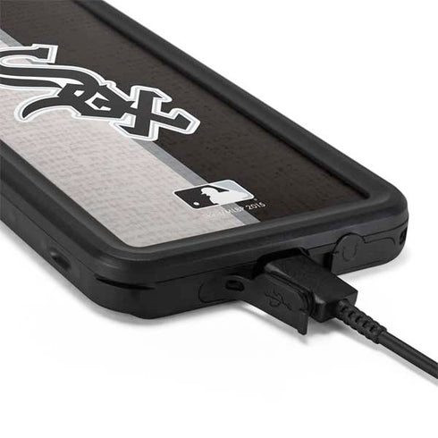 MLB Chicago White Sox Split Galaxy S20 Plus Waterproof Case