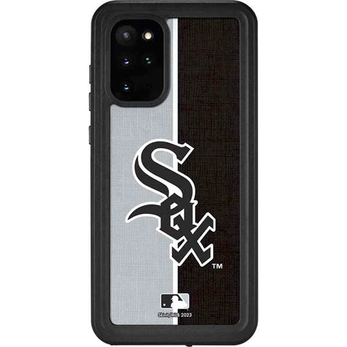 MLB Chicago White Sox Split Galaxy S20 Plus Waterproof Case