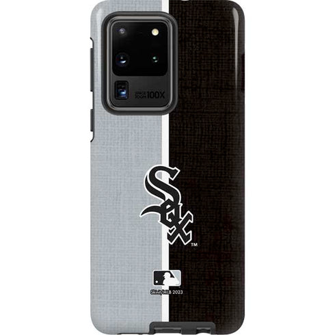 MLB Chicago White Sox Split Galaxy S20 Ultra 5G Pro Case