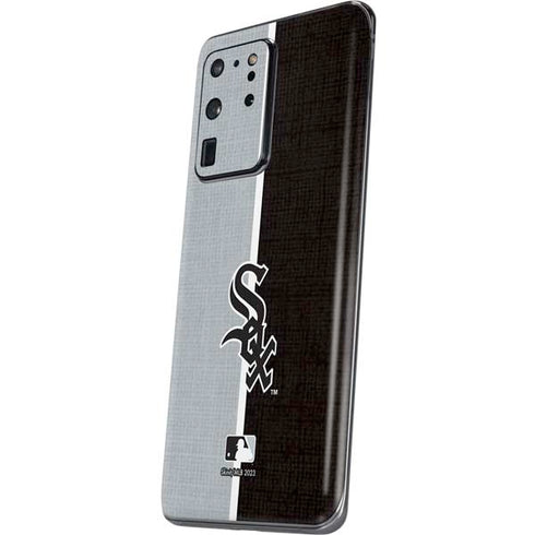 MLB Chicago White Sox Split Galaxy S20 Ultra 5G Skin