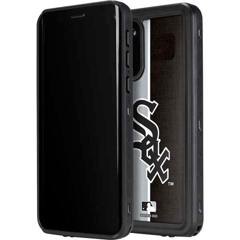 MLB Chicago White Sox Split Galaxy S20 Waterproof Case