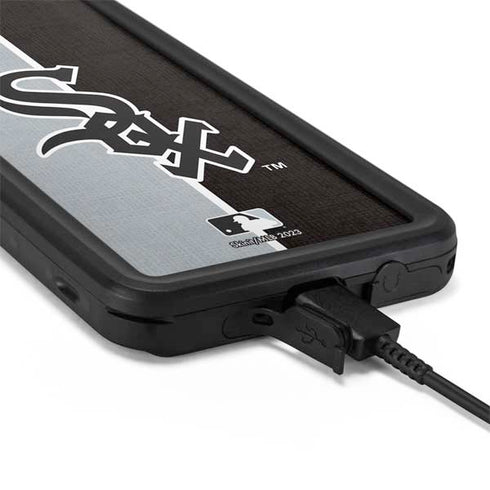 MLB Chicago White Sox Split Galaxy S20 Waterproof Case