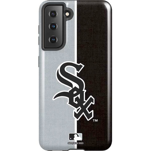 MLB Chicago White Sox Split Galaxy S21 5G Pro Case