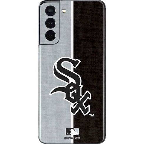MLB Chicago White Sox Split Galaxy S21 5G Skin