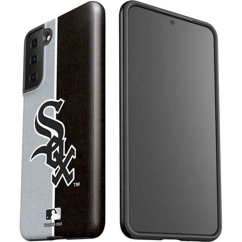 MLB Chicago White Sox Split Galaxy S21 FE Pro Case