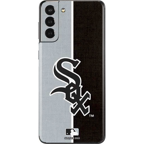 MLB Chicago White Sox Split Galaxy S21 Plus 5G Skin