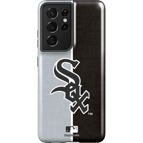 MLB Chicago White Sox Split Galaxy S21 Ultra 5G Pro Case