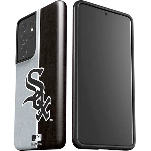 MLB Chicago White Sox Split Galaxy S21 Ultra 5G Pro Case