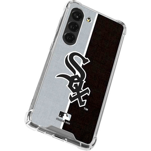 MLB Chicago White Sox Split Galaxy S23 Clear Case