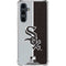 MLB Chicago White Sox Split Galaxy S23 FE Clear Case