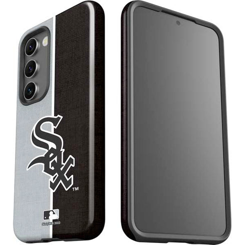 MLB Chicago White Sox Split Galaxy S23 Plus Pro Case