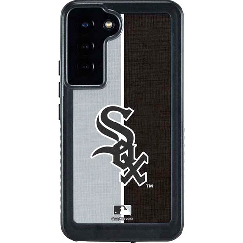 MLB Chicago White Sox Split Galaxy S23 Plus Waterproof Case