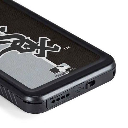 MLB Chicago White Sox Split Galaxy S23 Plus Waterproof Case