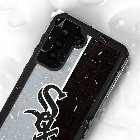 MLB Chicago White Sox Split Galaxy S23 Plus Waterproof Case