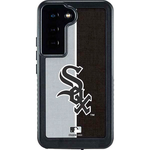 MLB Chicago White Sox Split Galaxy S23 Waterproof Case