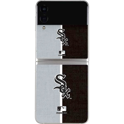 MLB Chicago White Sox Split Galaxy Z Flip4 5G Skin
