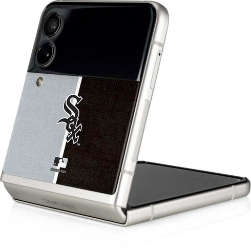 MLB Chicago White Sox Split Galaxy Z Flip4 5G Skin