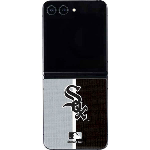 MLB Chicago White Sox Split Galaxy Z Flip5 5G Skin