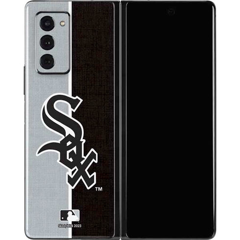 MLB Chicago White Sox Split Galaxy Z Fold2 5G Skin