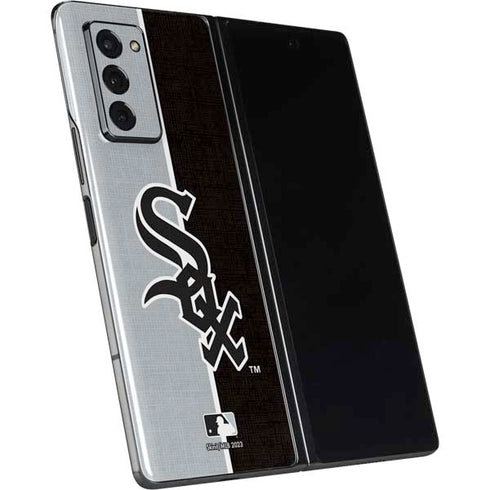 MLB Chicago White Sox Split Galaxy Z Fold2 5G Skin