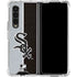 MLB Chicago White Sox Split Galaxy Z Fold4 5G Clear Case