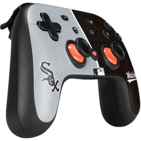 MLB Chicago White Sox Split Google Stadia Controller Skin