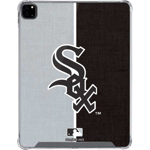 MLB Chicago White Sox Split iPad Pro 12.9in (2020) Clear Case