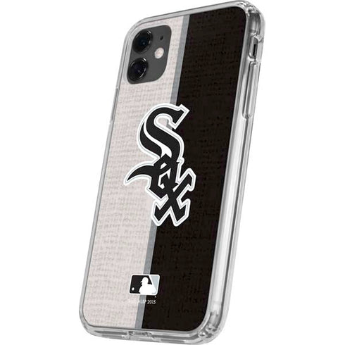 MLB Chicago White Sox Split iPhone 11 Clear Case