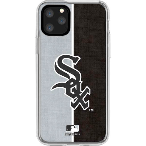 MLB Chicago White Sox Split iPhone 11 Pro Clear Case