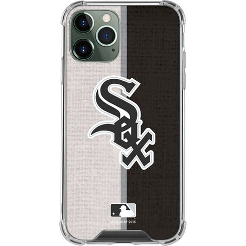 MLB Chicago White Sox Split iPhone 11 Pro Max Clear Case