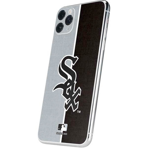 MLB Chicago White Sox Split iPhone 11 Pro Max Skin