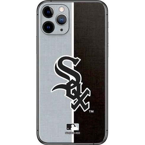 MLB Chicago White Sox Split iPhone 11 Pro Skin