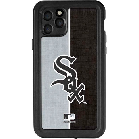 MLB Chicago White Sox Split iPhone 11 Pro Waterproof Case
