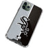 MLB Chicago White Sox Split iPhone 12 Pro Max Clear Case