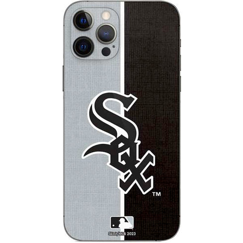 MLB Chicago White Sox Split iPhone 12 Pro Skin
