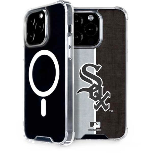 MLB Chicago White Sox Split iPhone 13 Pro MagSafe Case