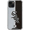 MLB Chicago White Sox Split iPhone 15 Plus Clear Case