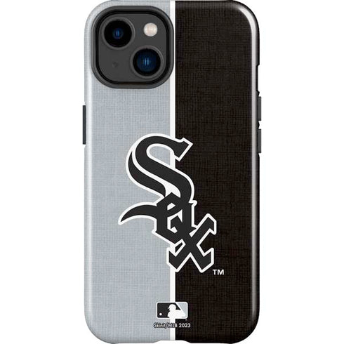 MLB Chicago White Sox Split iPhone 15 Plus Impact Case