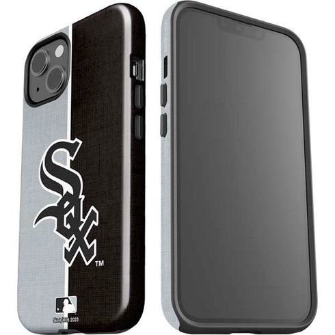 MLB Chicago White Sox Split iPhone 15 Plus Impact Case