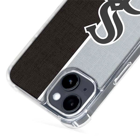 MLB Chicago White Sox Split iPhone 15 Plus MagSafe Case