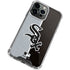 MLB Chicago White Sox Split iPhone 15 Pro Clear Case