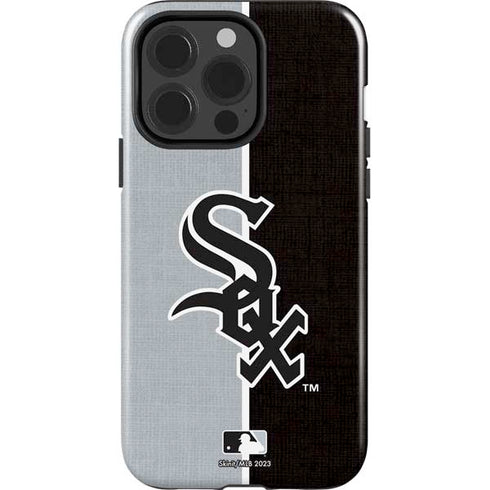 MLB Chicago White Sox Split iPhone 15 Pro Impact Case
