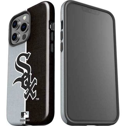 MLB Chicago White Sox Split iPhone 15 Pro Impact Case