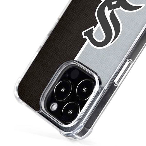 MLB Chicago White Sox Split iPhone 14 Pro MagSafe Case
