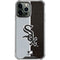 MLB Chicago White Sox Split iPhone 14 Pro Max Clear Case