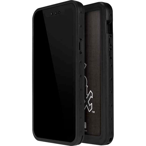 MLB Chicago White Sox Split iPhone 14 Pro Max Waterproof Case